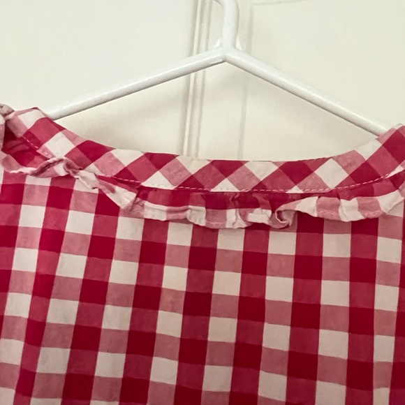 Kayce Hughes gingham /check Willa button front shirt dress - Picture 8 of 10